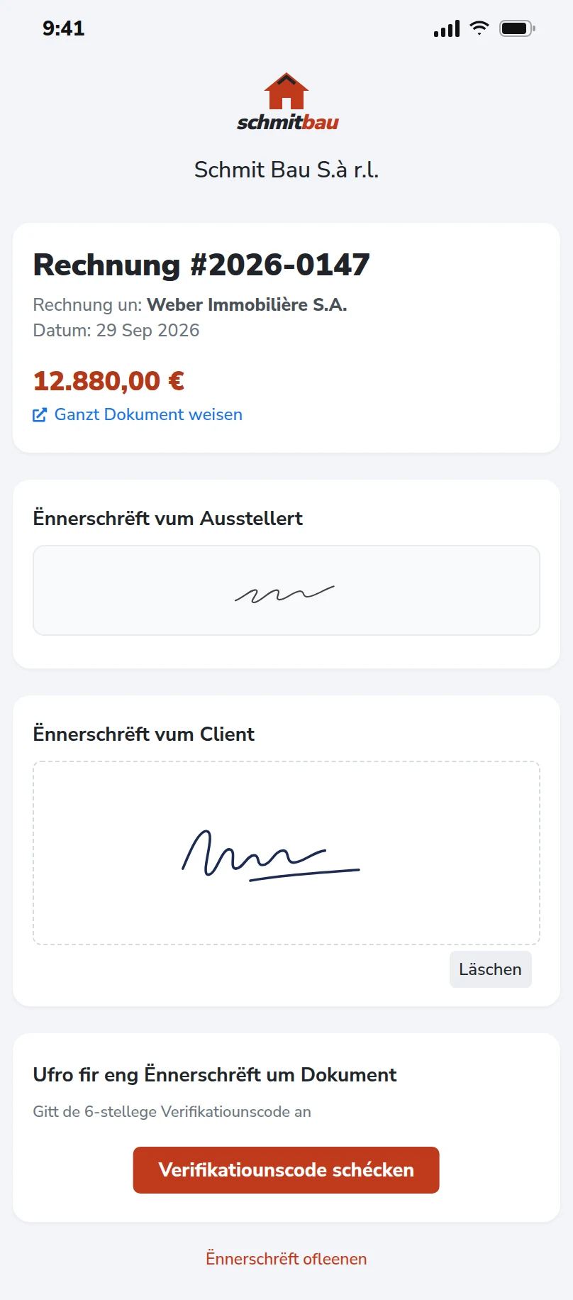 Ären Bureau an der Täsch.